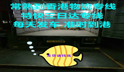 常熟到香港物流公司包報(bào)關(guān)清關(guān),香港專(zhuān)線,每天發(fā)車(chē)